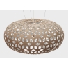 naturel/blanc - suspension Snowflake - David Trubridge