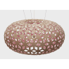 naturel/rose - suspension Snowflake - David Trubridge