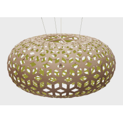 naturel/citron vert - suspension Snowflake - David Trubridge