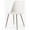 white / bronzed – Rely chair HW6 - &Tradition