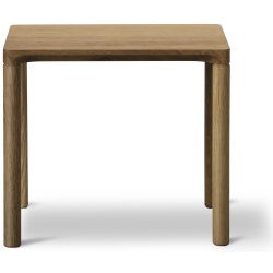 smoked oiled oak – 39 x 31 cm – Piloti 6700 coffee table - Fredericia