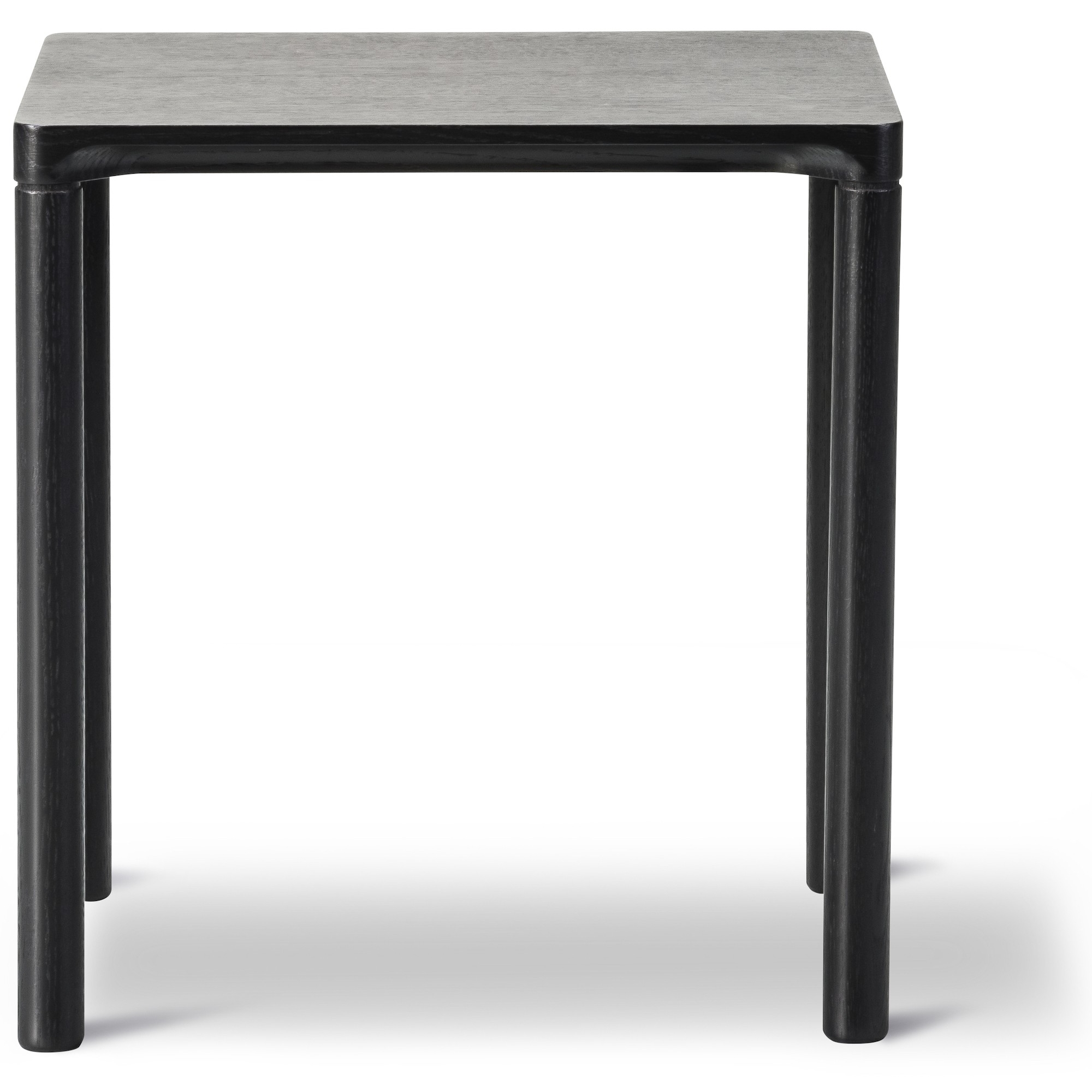 black lacquered oak – 39 x 31 cm – Piloti 6700 coffee table - Fredericia