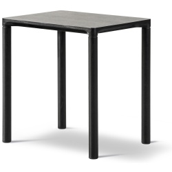 black lacquered oak – 39 x 31 cm – Piloti 6700 coffee table - Fredericia