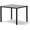 chêne peint en noir – 46.5 x 39 cm – table basse Piloti 6705 - Fredericia