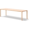 chêne huilé clair – 120 x 39 cm – table basse Piloti 6715 - Fredericia