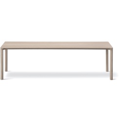 chêne savonné – 120 x 39 cm – table basse Piloti 6715 - Fredericia