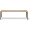 oiled oak – 120 x 39 cm – Piloti 6715 coffee table - Fredericia