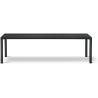 black lacquered oak – 120 x 39  cm – Piloti 6715 coffee table - Fredericia