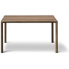 smoked oiled oak – 75 x 75 cm – Piloti 6720 coffee table - Fredericia