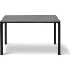 chêne peint en noir – 75 x 75 cm – table basse Piloti 6720 - Fredericia