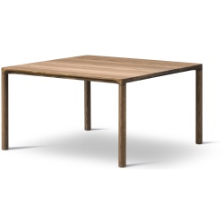 smoked oiled oak – 63 x 63 cm – Piloti 6725 coffee table - Fredericia