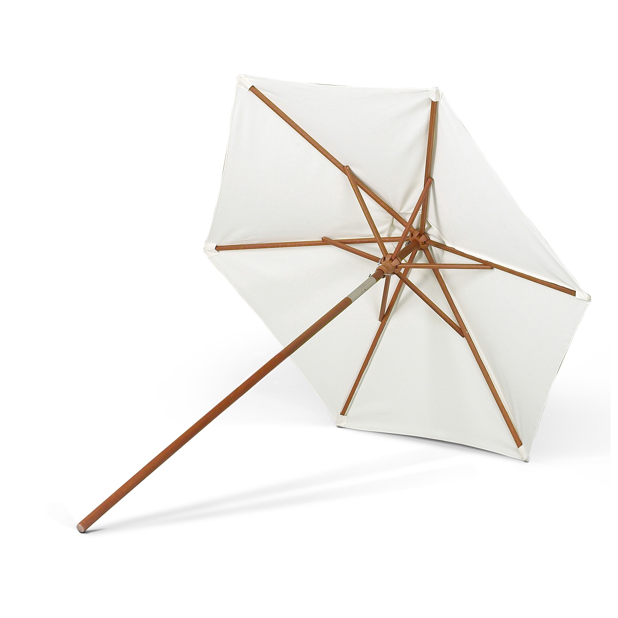 Messina Umbrella Ø210 white - reclining - Skagerak by Fritz Hansen