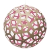 natural/pink - Coral pendant - David Trubridge