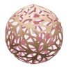 natural/pink - Floral pendant - David Trubridge