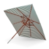 Messina Umbrella 300 Light Apricot / Dark Green - Skagerak by Fritz Hansen