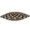 noir / naturel - suspension Flax - David Trubridge