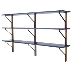 black / oak - REB 008 - Kaari shelf - Artek