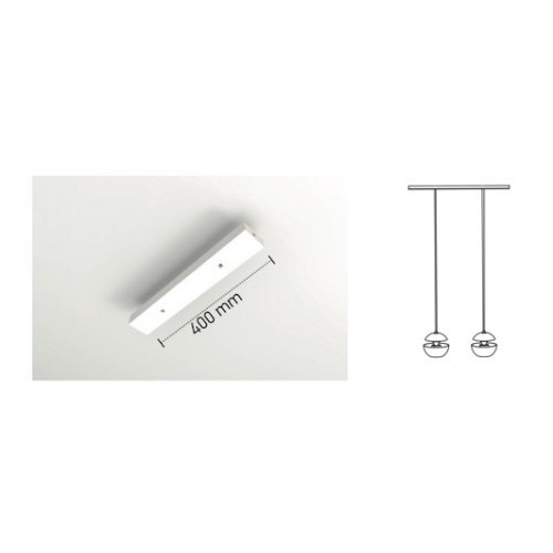 2 lamps, in line suspension kit - Here Comes the Sun Mini - DCW éditions