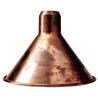 raw copper / copper inside conic L - shade - DCW éditions