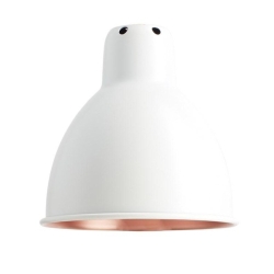 white / copper inside round L - shade - DCW éditions