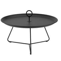 EPUISE – Noir - Ø70 cm - table Eyelet - Houe