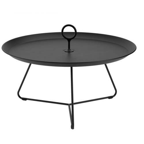 EPUISE – Noir - Ø70 cm - table Eyelet - Houe