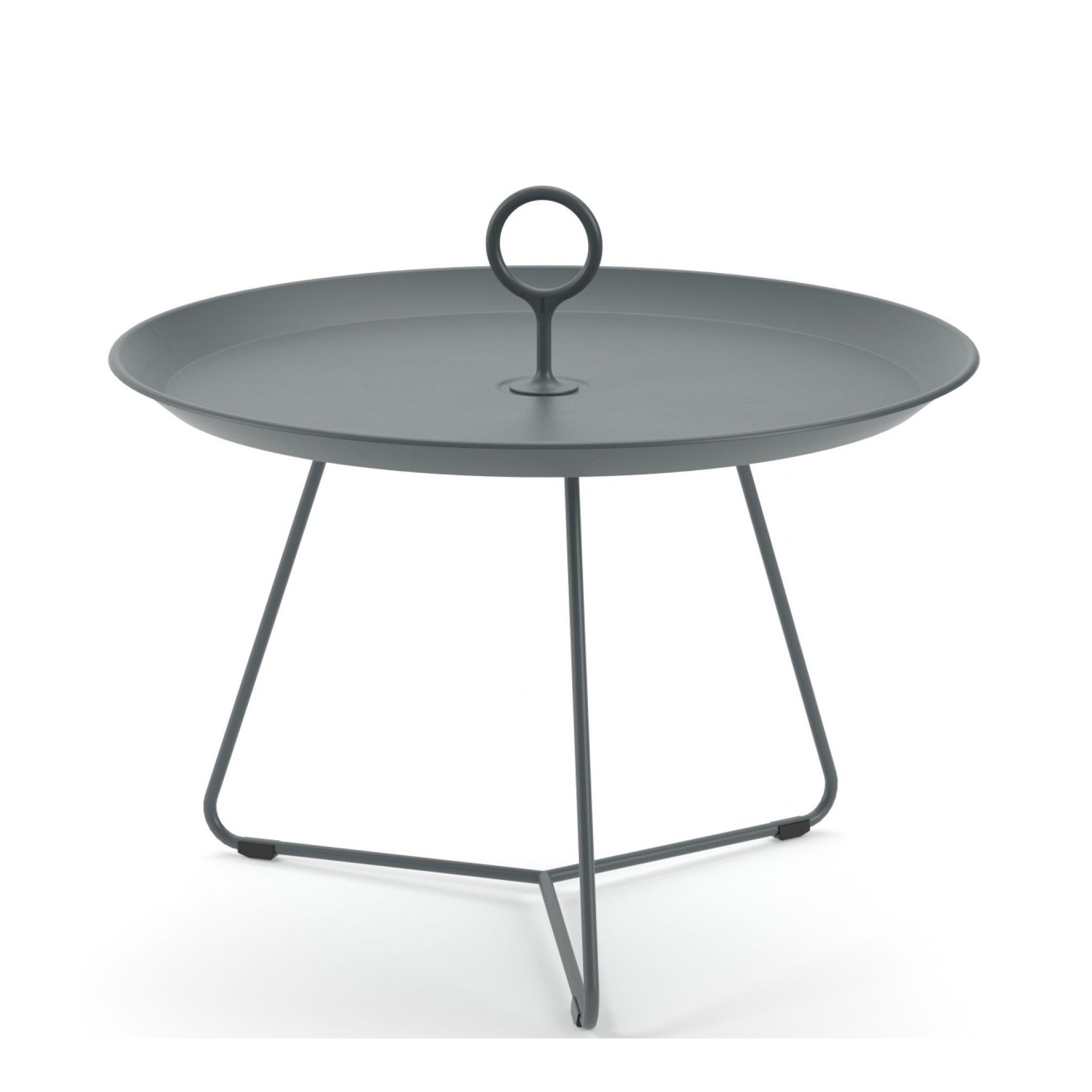 Eyelet table – Ø58cm – dark grey (2650) – Houe