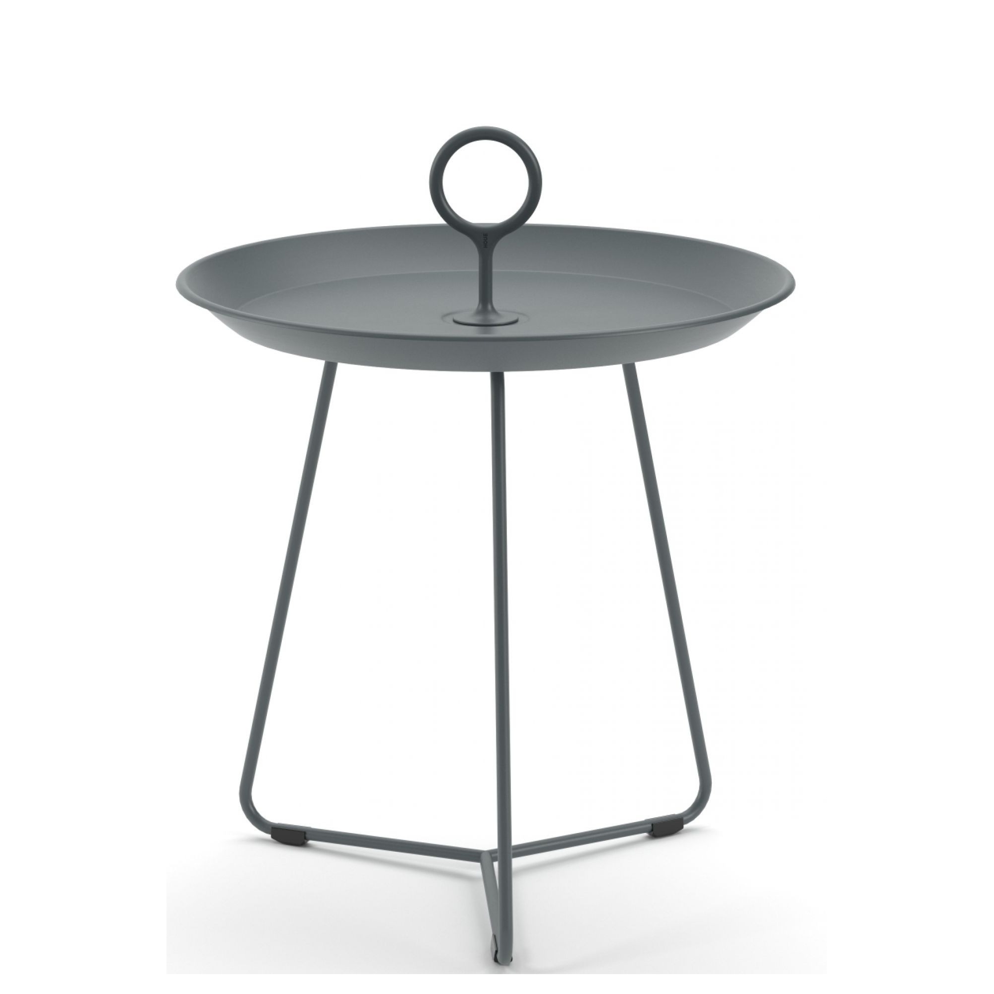 Eyelet table – Ø45cm – dark grey (2650) – Houe