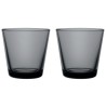 21cl - 2 x Kartio Dark Grey - Iittala