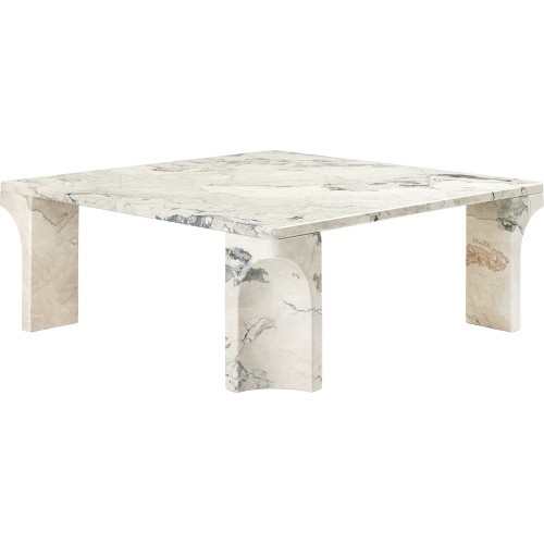 80 x 80 cm / gris électrique – table basse Doric - Gubi