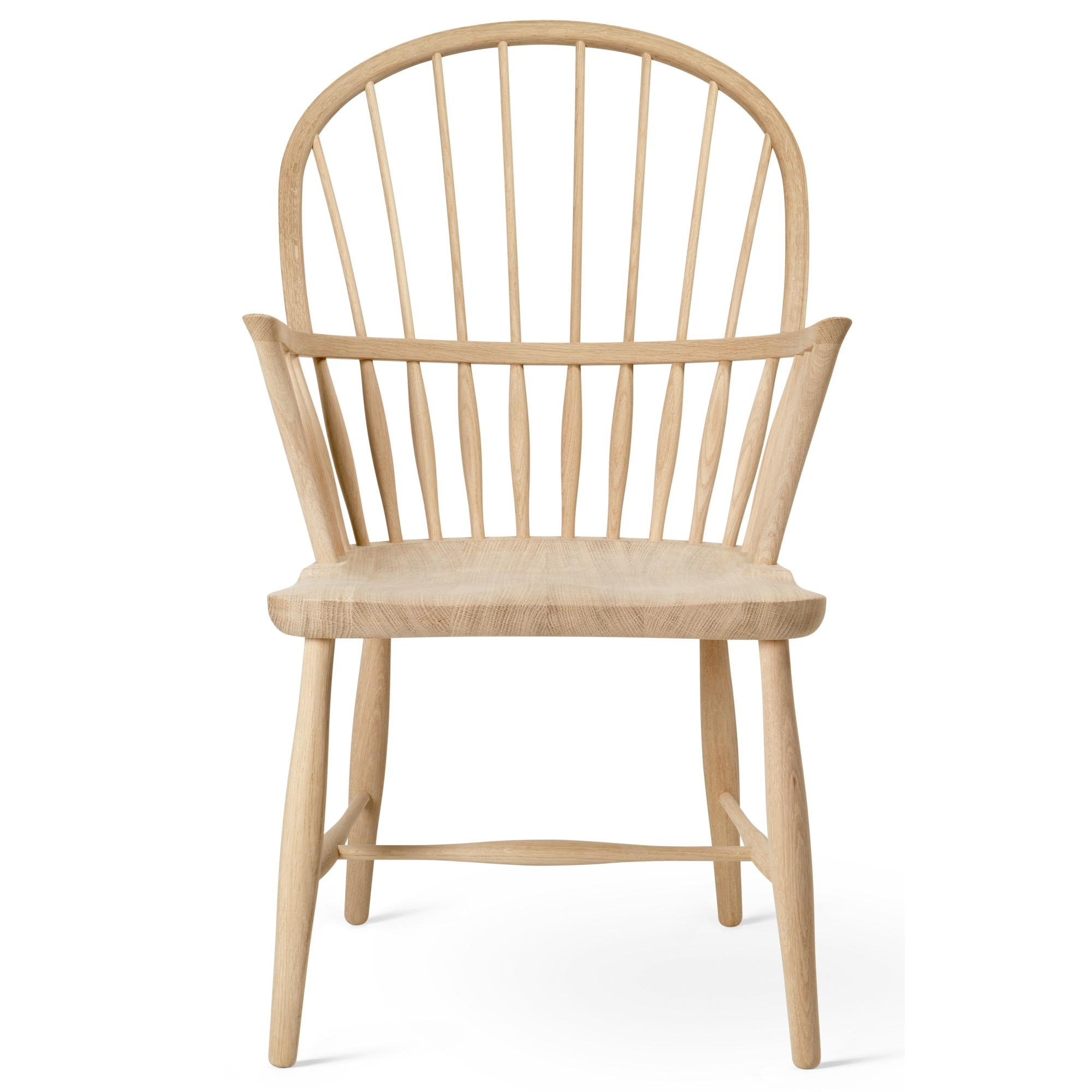 Chaise Windsor FH38  – chêne savonné - Carl Hansen & Søn