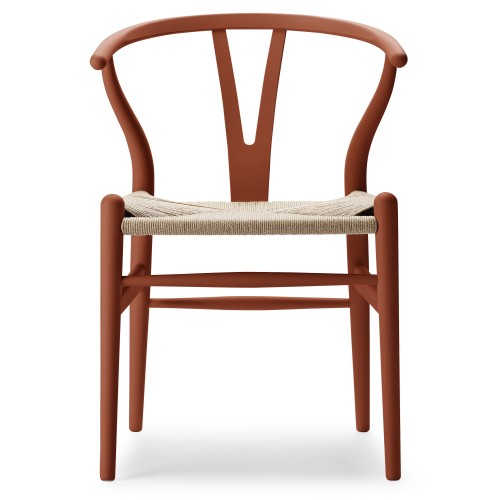 Carl Hansen & Søn – CH24 Soft Color Ilse Crawford chair, terracotta and natural papercord