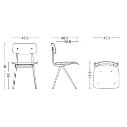 Result Chair (without armrest) - HAY