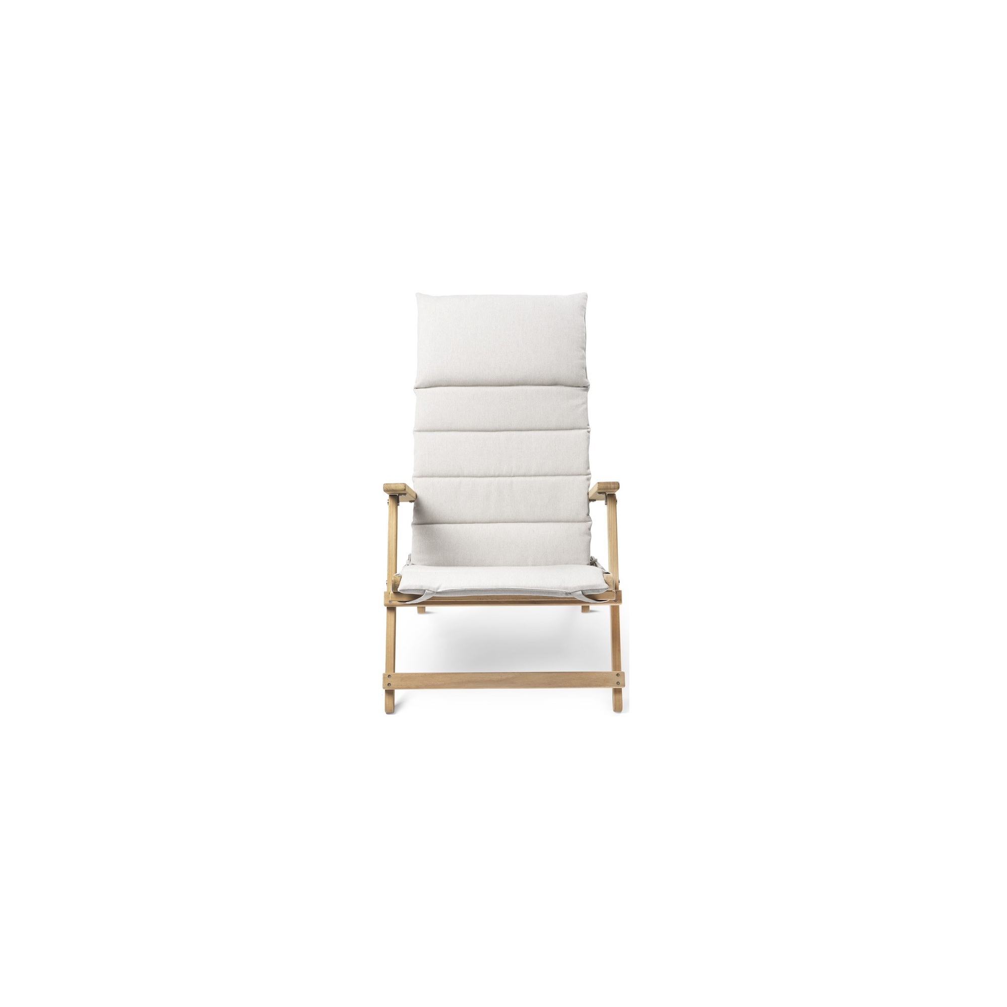 Deck chair BM5568 with cushion - Carl Hansen & Søn