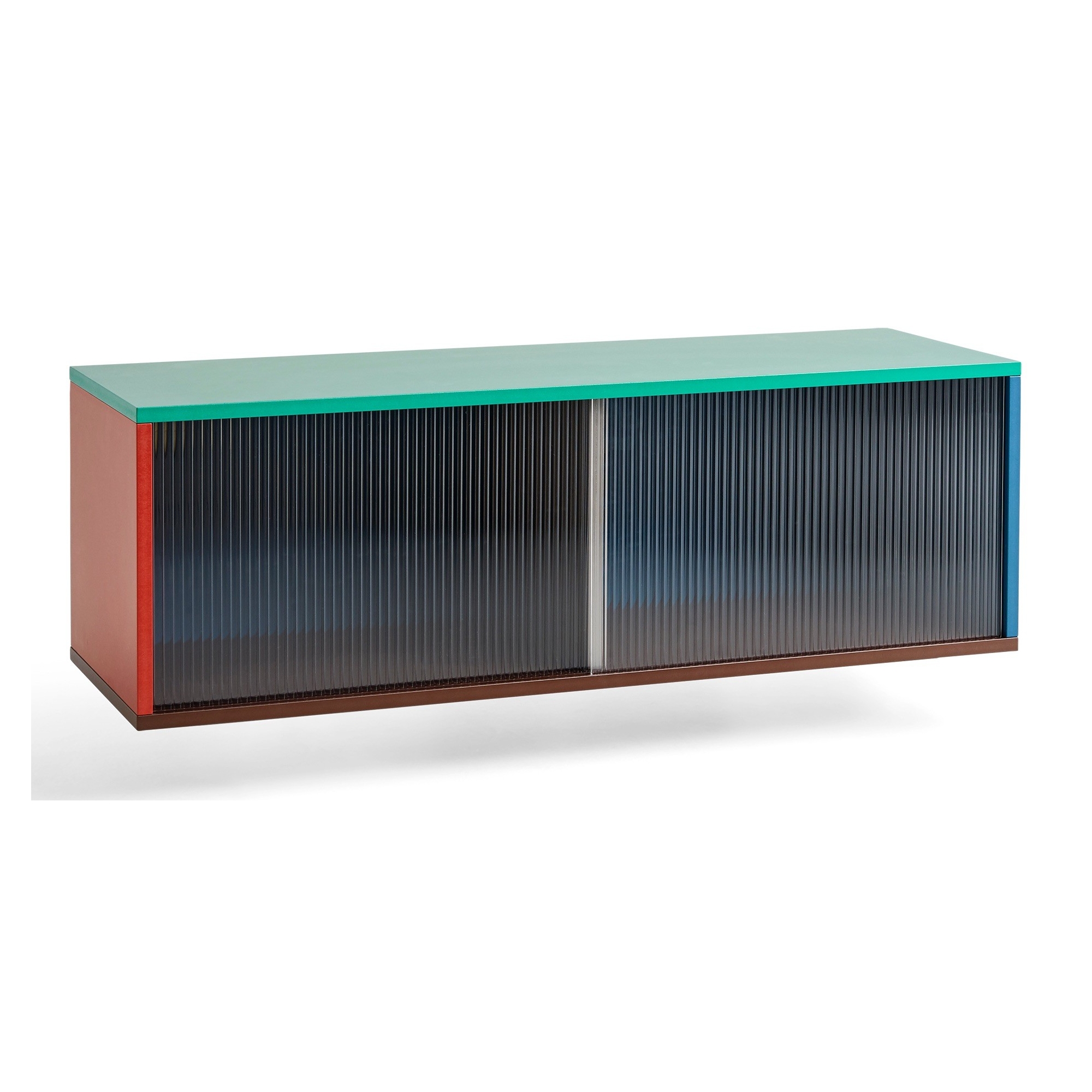 Colour cabinet M – Multi, wall, with glass - HAY