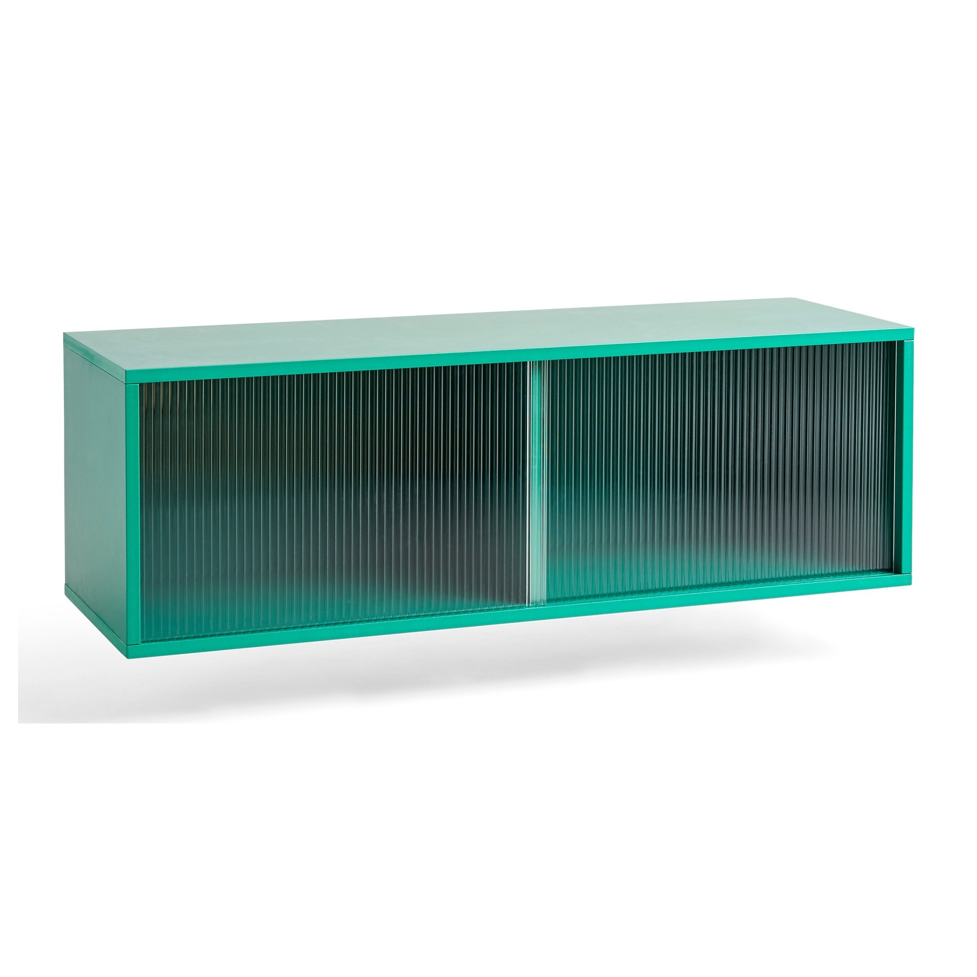 Colour cabinet M – Dark Mint, mural, avec verre - HAY