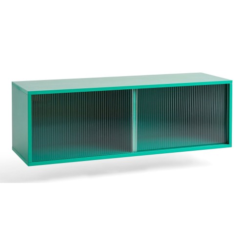 Colour cabinet M – Dark Mint, mural, avec verre - HAY