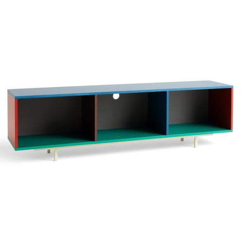 Colour cabinet L – Multi, floor, without glass - HAY