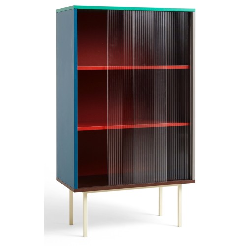 Colour Cabinet Haut – Multi, avec pieds