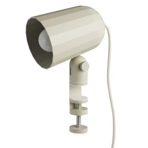 blanc cassé - lampe à clipser Noc - HAY