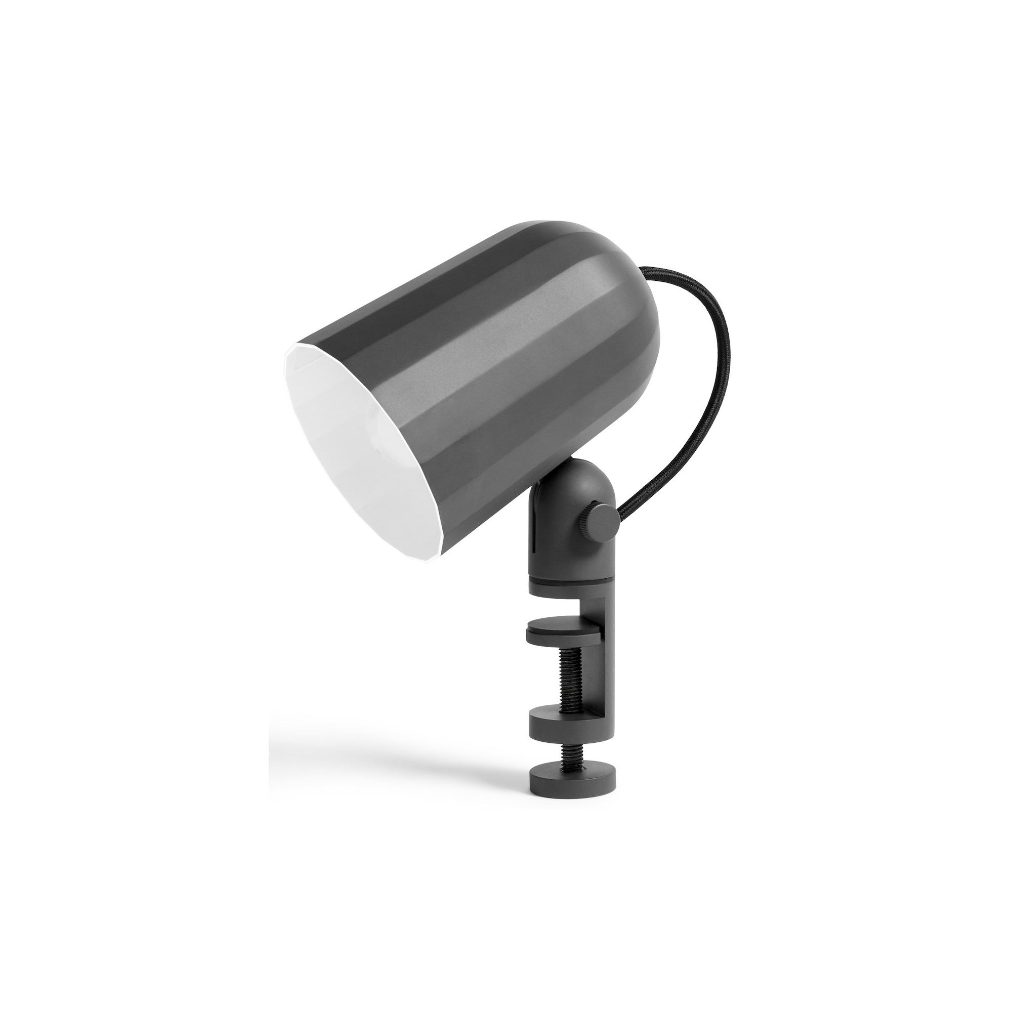 gris foncé - lampe à clipser Noc - HAY