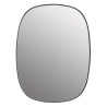 Dark Green / Clear, small - Framed Mirror - Muuto