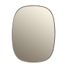 Taupe / Taupe, petit - Miroir Framed - Muuto