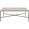 cream - 100x100 cm - Planner coffee table MC340 - Fritz Hansen