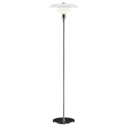 chrome - PH 3½-2½ floor lamp - Louis Poulsen