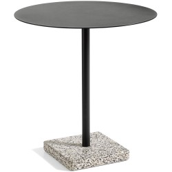 round - anthracite / grey - Terrazzo - HAY