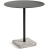 round - anthracite / grey - Terrazzo - HAY