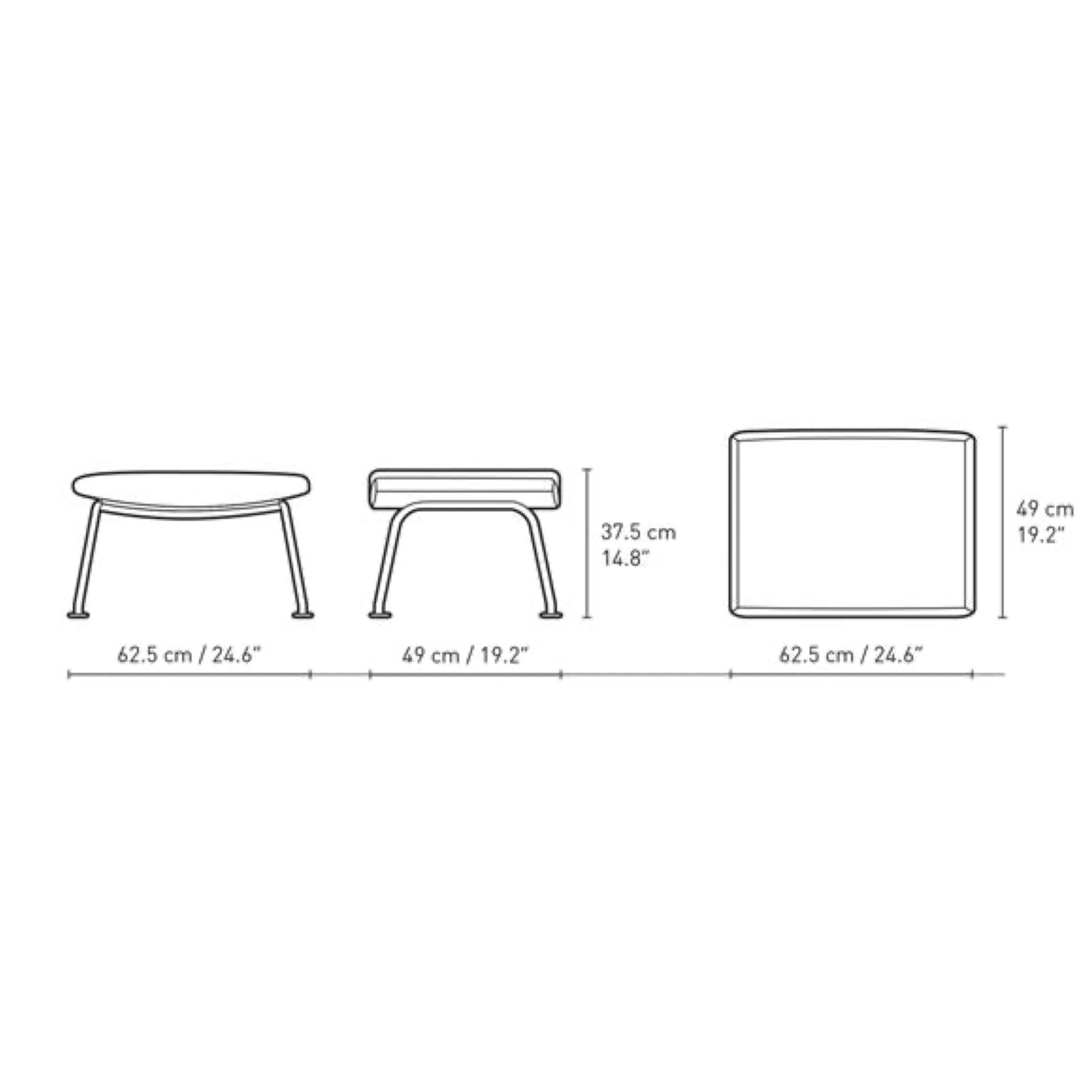 CH446 footrest - Carl Hansen & Søn