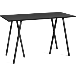 160x77.5cm - table haute Loop Stand - H97cm - HAY