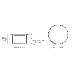 CH417 Tray Table - Carl Hansen & Søn